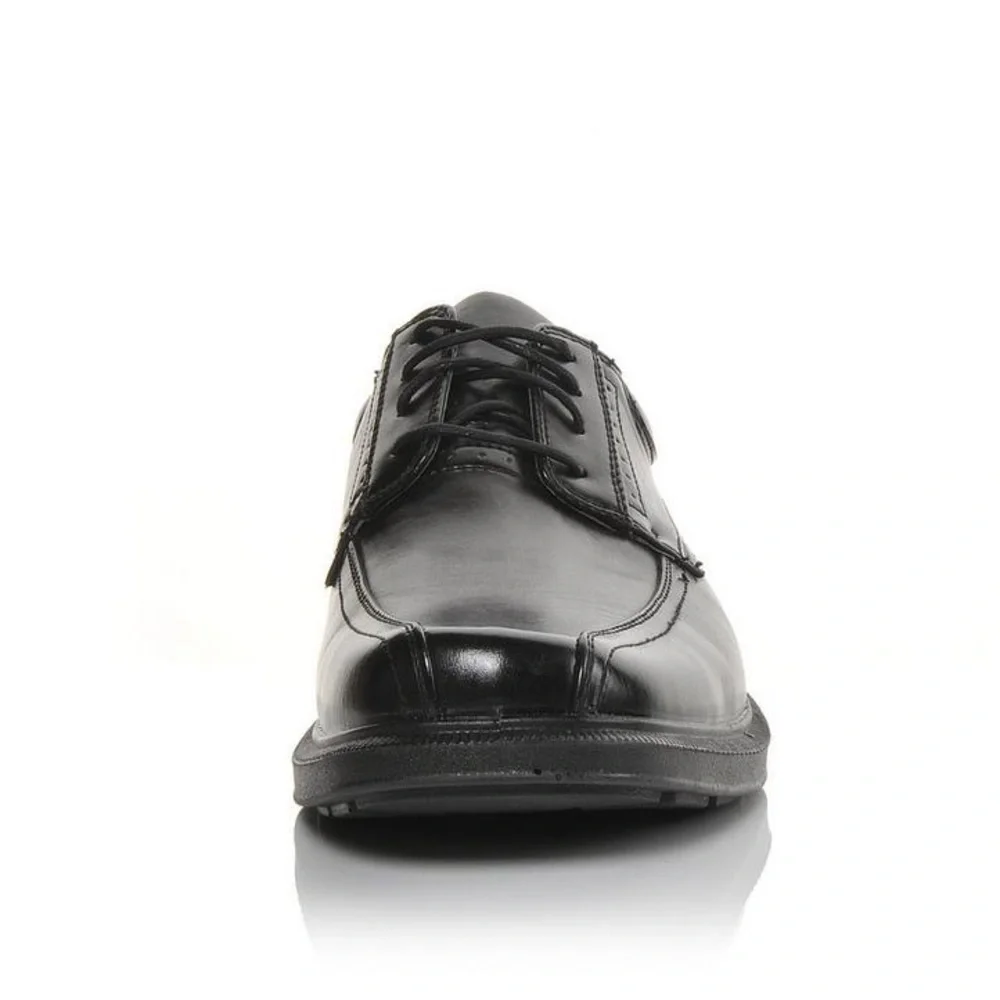 Classic Black Leather Men's Dress Shoes